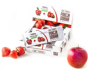 VIVIO Jabłko truskawka 24 X 16g - Benow kar-jab-tru - Batoniki - miniaturka - grafika 1