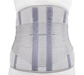 Ortezy, stabilizatory i opaski elastyczne - QMED QMED GORSET PREMIUM Orteza piersiowo-lędźwiowo krzyżowa rozmiar XL - miniaturka - grafika 1