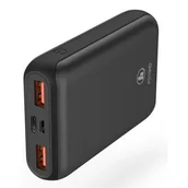 Powerbanki - Hama Powerbank Power Pack PD10-HD 10000 mAh Antracytowy - miniaturka - grafika 1