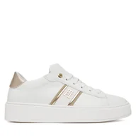 Buty dla dziewczynek - Sneakersy Tommy Hilfiger T4A9-34421-1281 S Biały - miniaturka - grafika 1