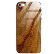 Etui i futerały do telefonów - Etui drewniane iPhone 5/5s/Se Old Fashion Wood Amber Forestzone Glass - miniaturka - grafika 1
