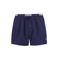 Kąpielówki męskie - Kąpielówki męskie Puma SWIM LOGO granatowe 90765901-XXL - miniaturka - grafika 1