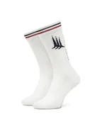 Skarpetki męskie - Aeronautica Militare Skarpety Wysokie Męskie 251CZ010L499 Biały - miniaturka - grafika 1