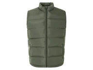 Kamizelki męskie - esmara Men Kamizelka pikowana męska PLUS SIZE XXL (Zielony, 10/4XL) - miniaturka - grafika 1