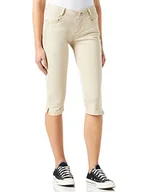 Spodenki damskie - Timezone Bermudy damskie Slim DashniTZ 3/4, Light Classic beż, 29 - miniaturka - grafika 1