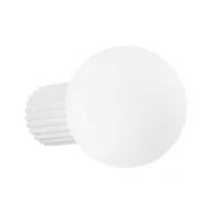 Lampy ścienne - Kinkiet ścienny Halo kolor Biały – minimalistyczny, industrialny i z IP44 - miniaturka - grafika 1