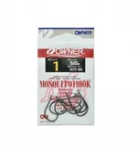 Inne akcesoria dla wędkarzy - Owner Haczyki 5177 Mosquito Nr 1 /Ciemnostalowy x8 - miniaturka - grafika 1