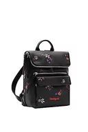 Torebki damskie - Desigual Women's Back_Flor Yvette NERANO M, czarny, jeden rozmiar, czarny, jeden rozmiar - miniaturka - grafika 1