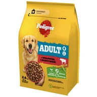 Sucha karma dla psów - Pedigree Adult 2,6kg Z Wołowiną I Warzywami Sucha Karma Dla Psów Średnich I Dużych Ras - miniaturka - grafika 1