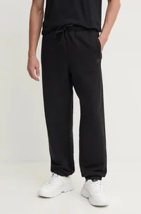 Alpha Industries spodnie dresowe kolor czarny gładkie 146364 - Spodnie męskie - miniaturka - grafika 1
