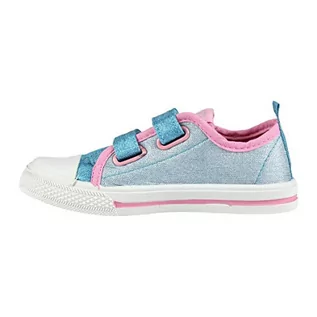 Buty dla dziewczynek - Cerdá Zapatilla Loneta Baja Frozen wysokie sneakersy dziewczęce, niebieski - Blau Azul C37-24 EU - grafika 1