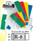 Dyplomy i okładki - Okładka książkowa regulowana R-8 (10szt) IKS - miniaturka - grafika 1