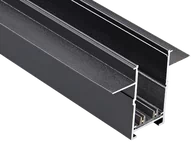 Lampy pozostałe - Szynoprewód metalowy jednofazowy Magnetic AZ5172 czarny - miniaturka - grafika 1