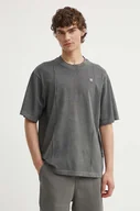 Koszulki męskie - G-Star Raw t-shirt bawełniany męski kolor szary gładki D24631-C756 - miniaturka - grafika 1