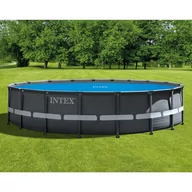 Akcesoria do basenów - Intex Solarna plandeka na basen, niebieska, 538 cm, polietylen - miniaturka - grafika 1