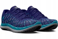 Buty sportowe męskie - Under Armour Buty Męskie do biegania granatowe Charged Breeze 2 43 Eu - miniaturka - grafika 1