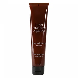 John Masters Organics Organics Scalp Exfoliating Scrub with Sugar Cane &amp; Tea Tree Oil Peeling złuszczający do skóry głowy z trzciną cukrową i olejkiem z drzewa herbacianego 142 g - Peelingi do ciała - miniaturka - grafika 2