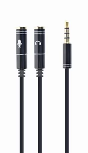 Gembird Adapter audio mikrofon 3.5mm minijack, 4PIN, 0.2m - Adaptery i przejściówki - miniaturka - grafika 3