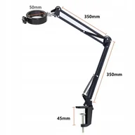 Mikroskopy i lupy - Regulowany wysięgnik / ramie do mikroskopu cyfrowego ODM-180X 50mm - miniaturka - grafika 1