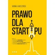 Prawo - Helion Prawo dla startupu - Monika Wieczorek - miniaturka - grafika 1