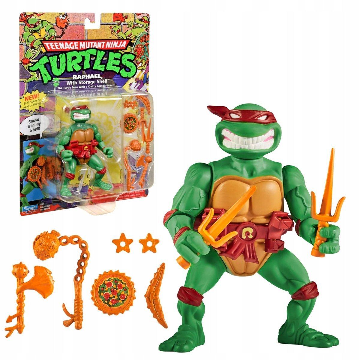 Żółwie Ninja, przegubowa figurka 10 cm, klasyczna figurka kolekcjonerska