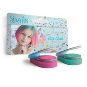 Zabawy w naśladowanie dorosłych - Zmywalne kredy do włosów Hair Chalk 2 szt Snails - Unicorn - miniaturka - grafika 1