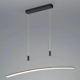 Żyrandol LED Dual z żelaza, czarny, CCT - Lampy sufitowe - miniaturka - grafika 1