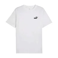 Koszulki męskie - Koszulka męska Puma Ess Tee t-shirt bawełna biała 682534 02 L - miniaturka - grafika 1