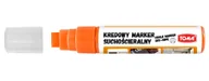 Markery do tablic - [BS] MARKER KREDOWY SUCHOŚCIERALNY 8X15MM POMARAŃCZOWY TO-294 TOMA - miniaturka - grafika 1