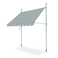 Markiza balkonowa EASY Grey/White 300x130cm - Focus Garden