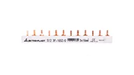 Inne akcesoria elektryczne - Elektro-Plast OPATÓWEK Szyna prądowa typu PIN 3P 16mm2 100A 12 pinów IZS163F12D 45.282 45.282 - miniaturka - grafika 1