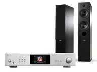 Zestawy stereo - Rotel S14 (srebrny) + Tesi 5 (czarny) - miniaturka - grafika 1
