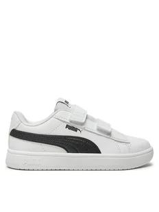 Puma Sneakersy Rickie Classic V Ps 394253-13 Biały - Buty dla dziewczynek - miniaturka - grafika 1