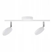 Lampy sufitowe - Polux Listwa 2x5W LED CAPRI 10222B biały SANICO 308276 - miniaturka - grafika 1