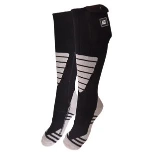 Accezzi Heat Socks, skarpety podgrzewane, czarny - Skarpety termoaktywne - miniaturka - grafika 1
