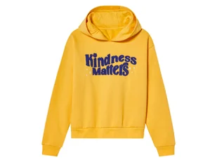 pepperts!® Bluza dziecięca z katurem (134-140, Żółty) - Swetry dla dziewczynek - miniaturka - grafika 1