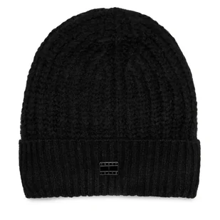 Czapka Tommy Jeans City Girl AW0AW15846 Czarny - Czapki dla dzieci - miniaturka - grafika 1