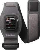 Akcesoria do smartwatchy - Opaska sportowa Twelve South ActionSleeve na Apple Watch 44/45 mm Gen 7 Szara - miniaturka - grafika 1