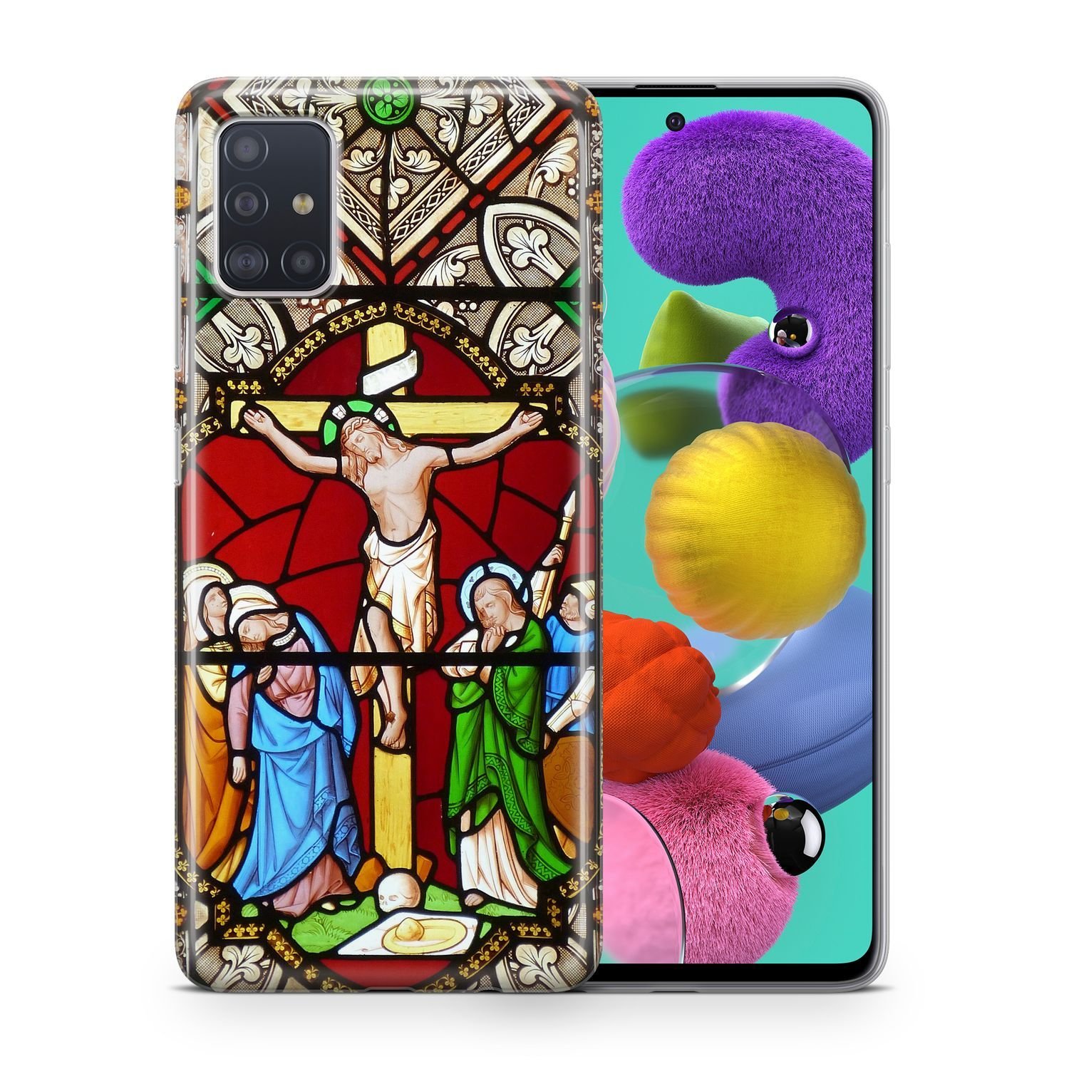 Etui na telefon komórkowy Pokrowiec ochronny na Samsung Galaxy S9 Plus Etui Bumper Cases TPU, Model: Samsung Galaxy S9 Plus, Wybierz motyw: Ukrzyżowanie
