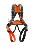 Sprzęt wspinaczkowy - Uprząż Climbing Technology Work Tec - black/orange - miniaturka - grafika 1