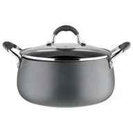 Garnki - Garnek aluminiowy Nordica z pokrywką 24 cm 5,6 l - miniaturka - grafika 1