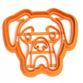 Formy do ciast - Foremka ciastek Boxer Bokser Rasy Psów Pies Psy - miniaturka - grafika 1