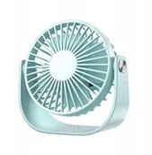 Wentylatory - Wentylator / wiatrak biurkowy LLD-F82 niebieski - miniaturka - grafika 1