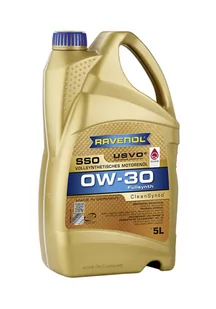 RAVENOL SSO SAE 0W‑30 USVO® 5L - Oleje silnikowe - miniaturka - grafika 1