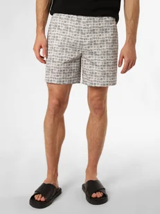Calvin Klein Szorty Mężczyźni biały|czarny wzorzysty, S - Spodenki męskie - miniaturka - grafika 1