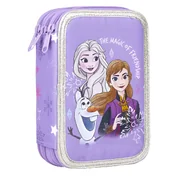 Piórniki - Disney zamrożony potrójny piórnik - miniaturka - grafika 1