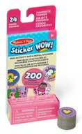 Zabawki kreatywne - Naklejki "ulubione" z mini książeczką - uzupełnienie Sticker WOW! - miniaturka - grafika 1