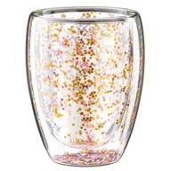 Szklanki - Gwiezdna Szklanka Z Cekinami - Podwójne Ścianki - miniaturka - grafika 1