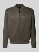 Kurtki męskie - Bomberka z zamkiem błyskawicznym - miniaturka - grafika 1