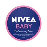 Kosmetyki kąpielowe dla dzieci - Nivea Baby MÓJ Pierwszy Krem 150 ml - miniaturka - grafika 1